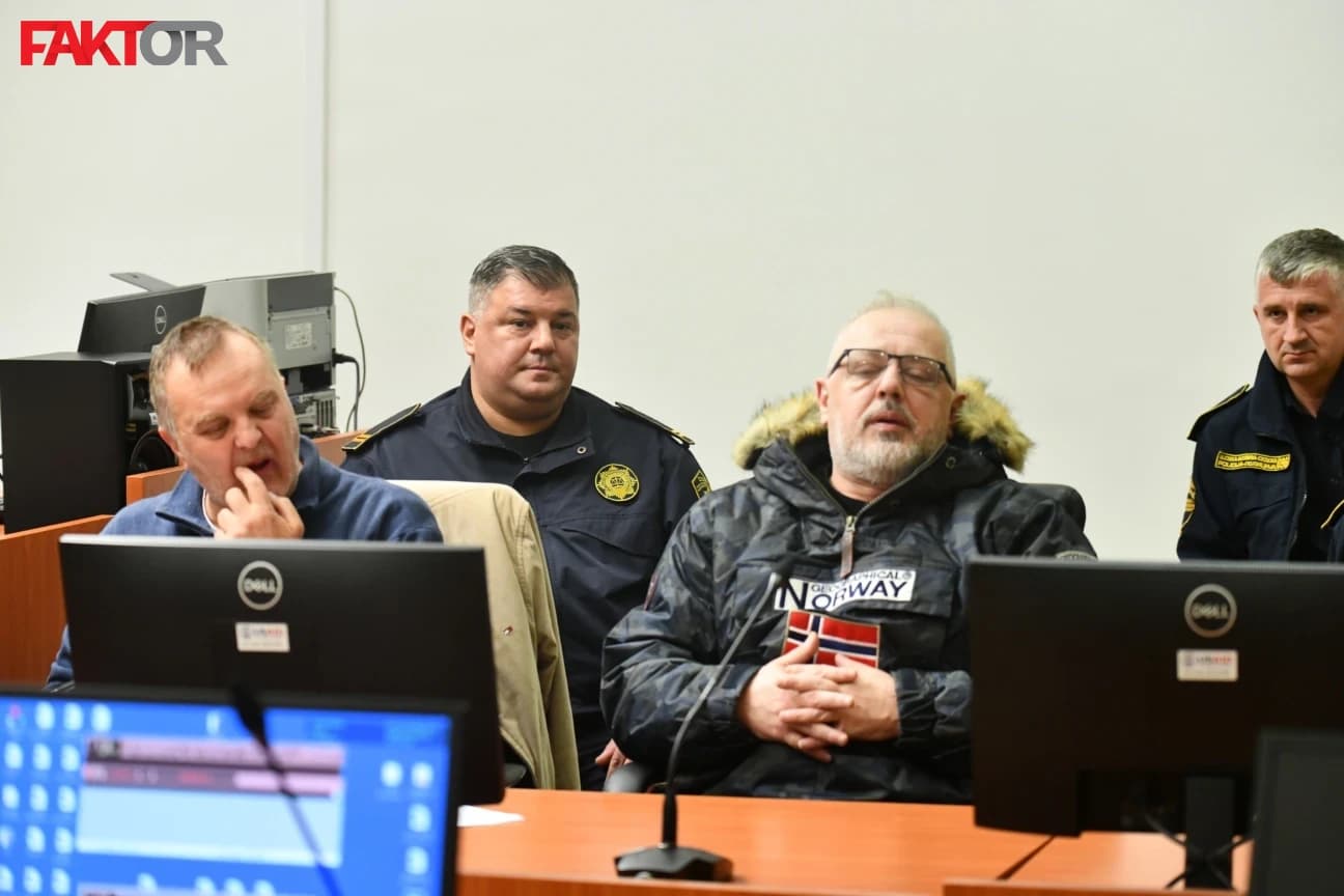 Amir Pašić Faćo u sudnici