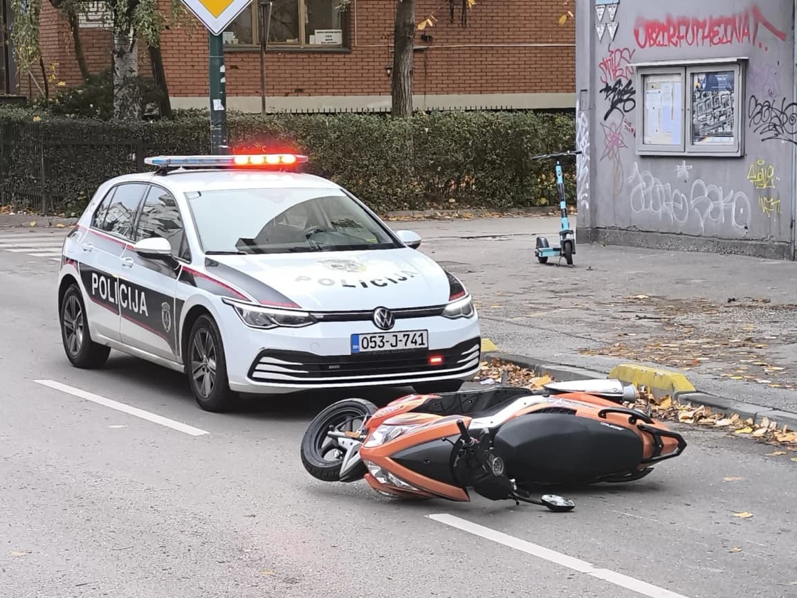 Udes motociklista