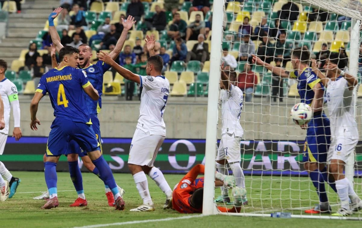 Muharemović se povrijedio na Kipru