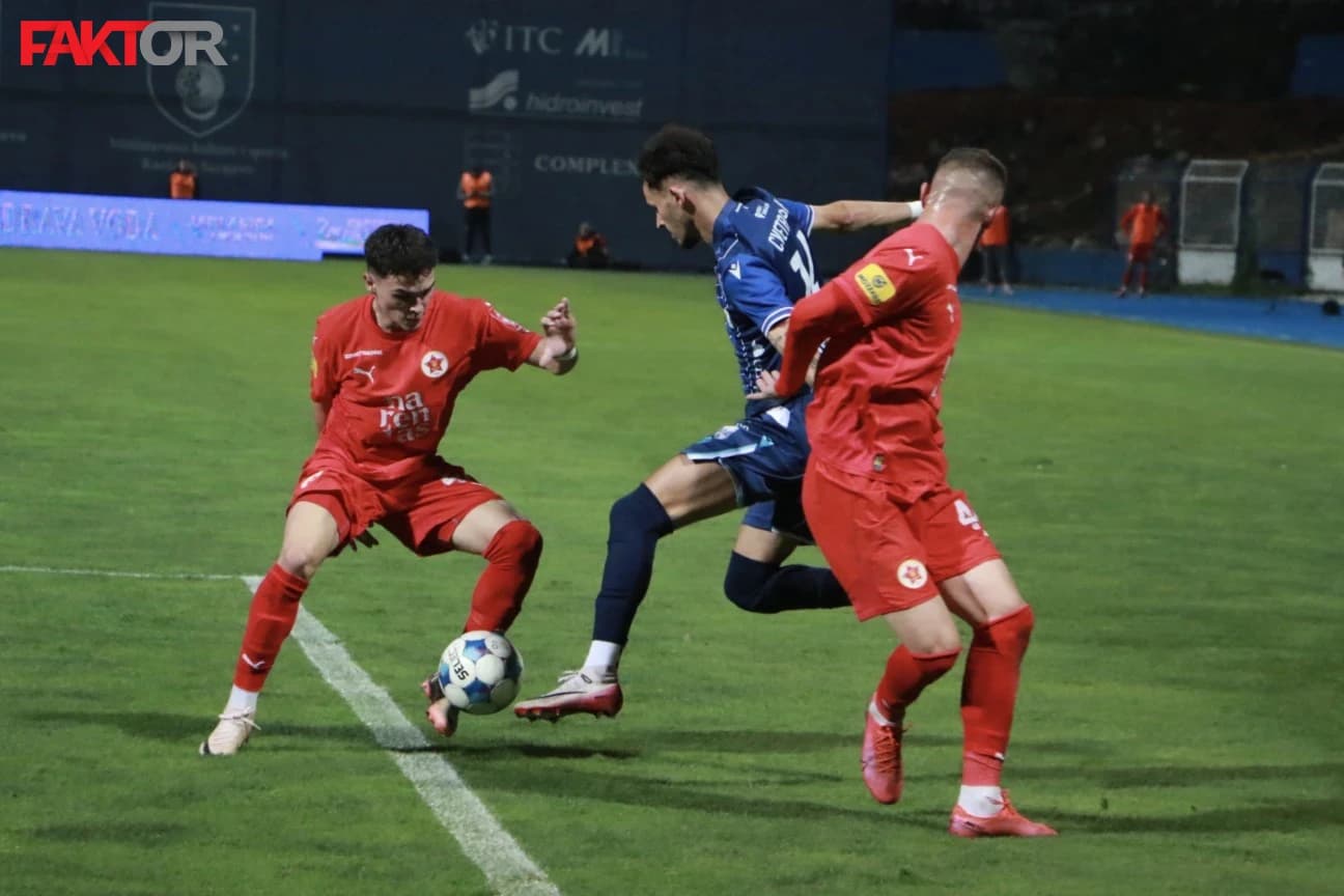 Detalj sa meča na Grbavici