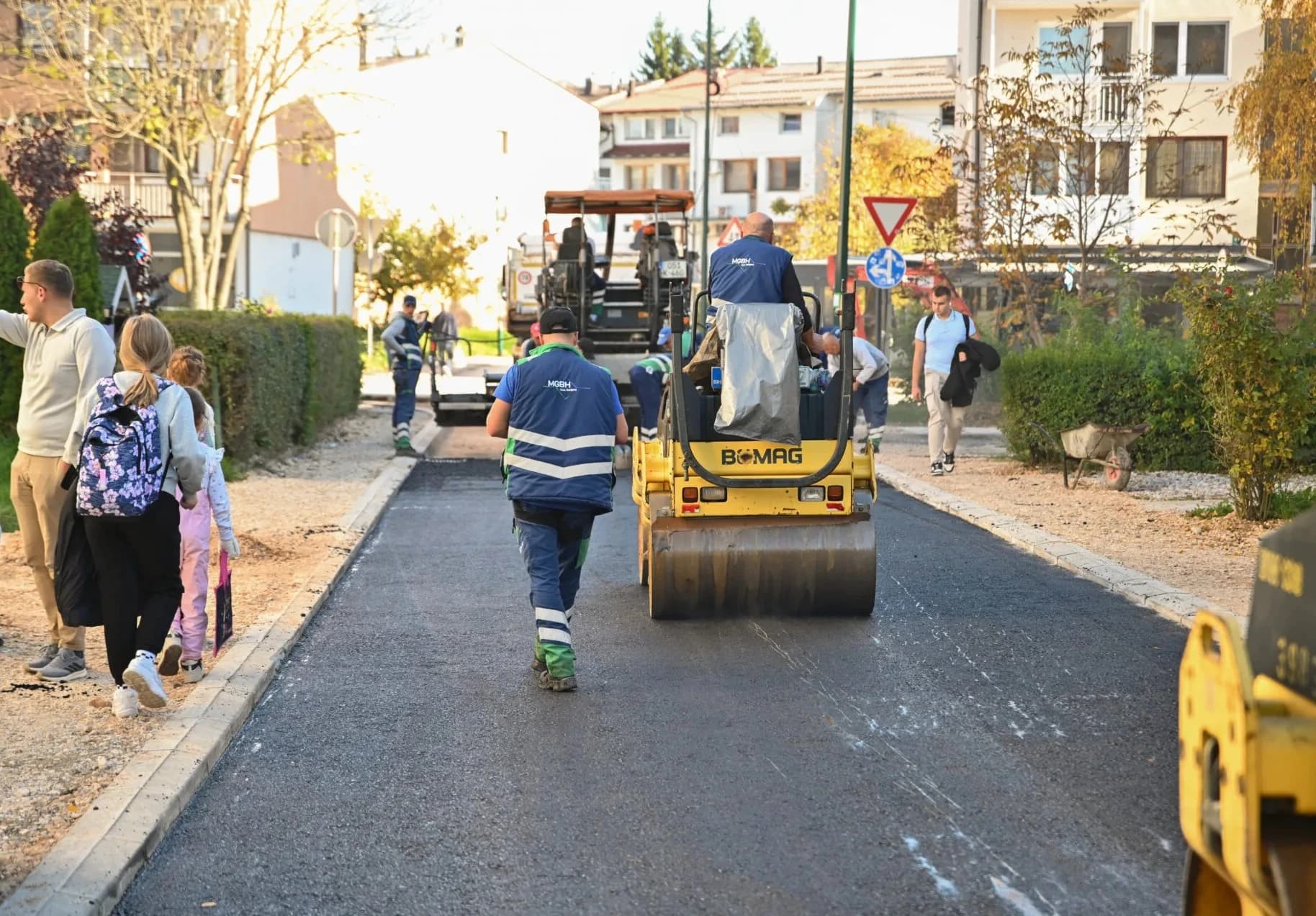 Sanacija i asfaltiranje ulice Rudolfa Rude Tomića
