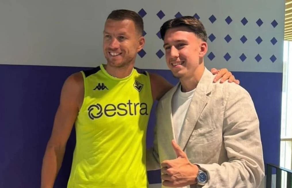 Edin Džeko i Eman Košpo