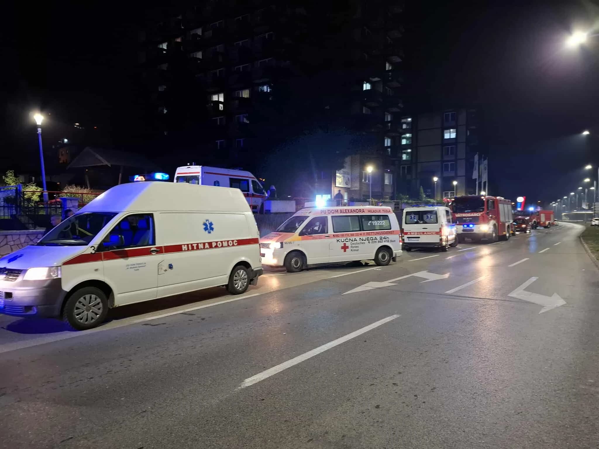 Požar u Domu penzionera Tuzla