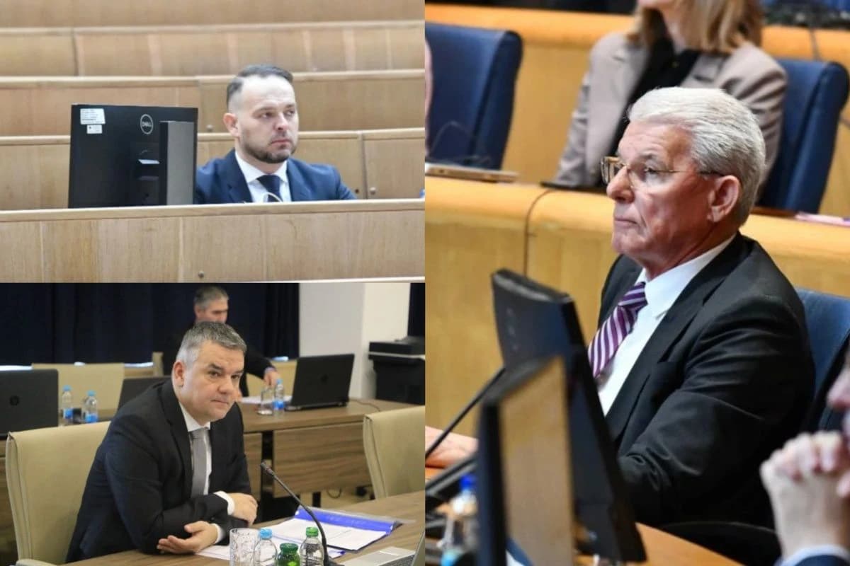 Albin Muslić, Davor Bunoza i Šefik Džaferović