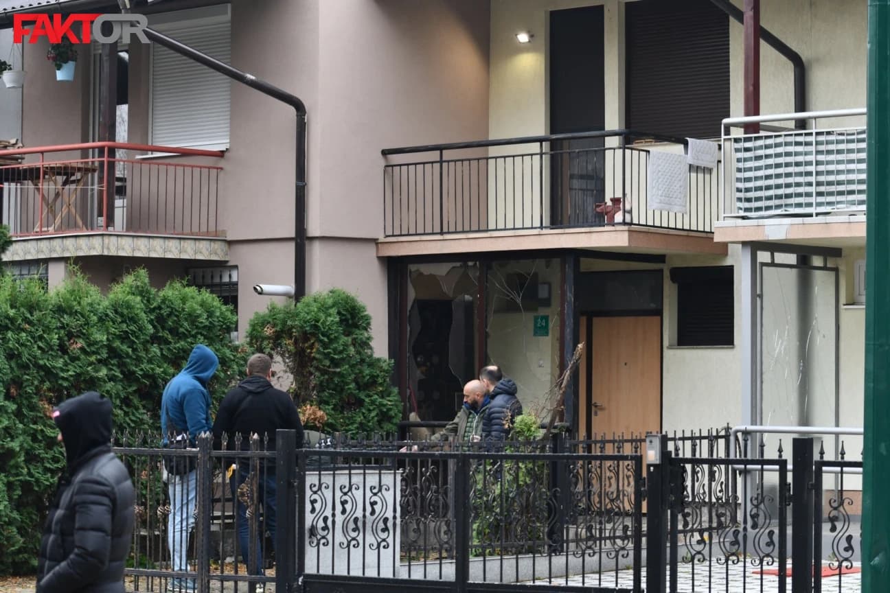 Policija obavlja uviđaj na mjestu eksplozije