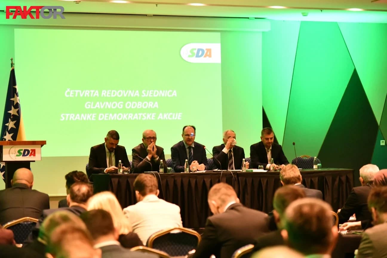 Sa sjedncie Glavnog odbora SDA