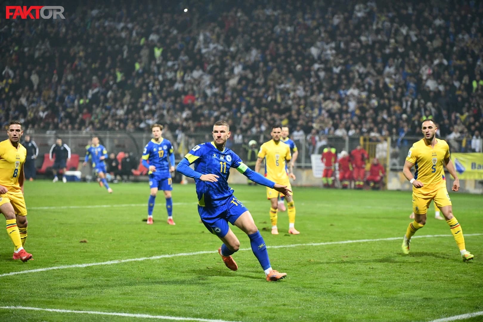 TOK UTAKMICE / BiH - Rumunija  3:1