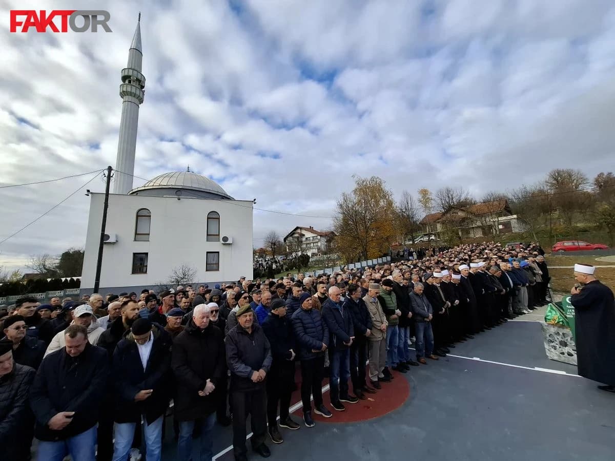 Klanjana dženaza ubijenoj Aldini Jahić