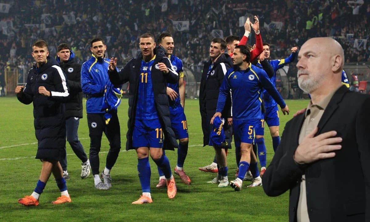 Džeko i društvo na naslovnici Instagram stranici FIFA-e