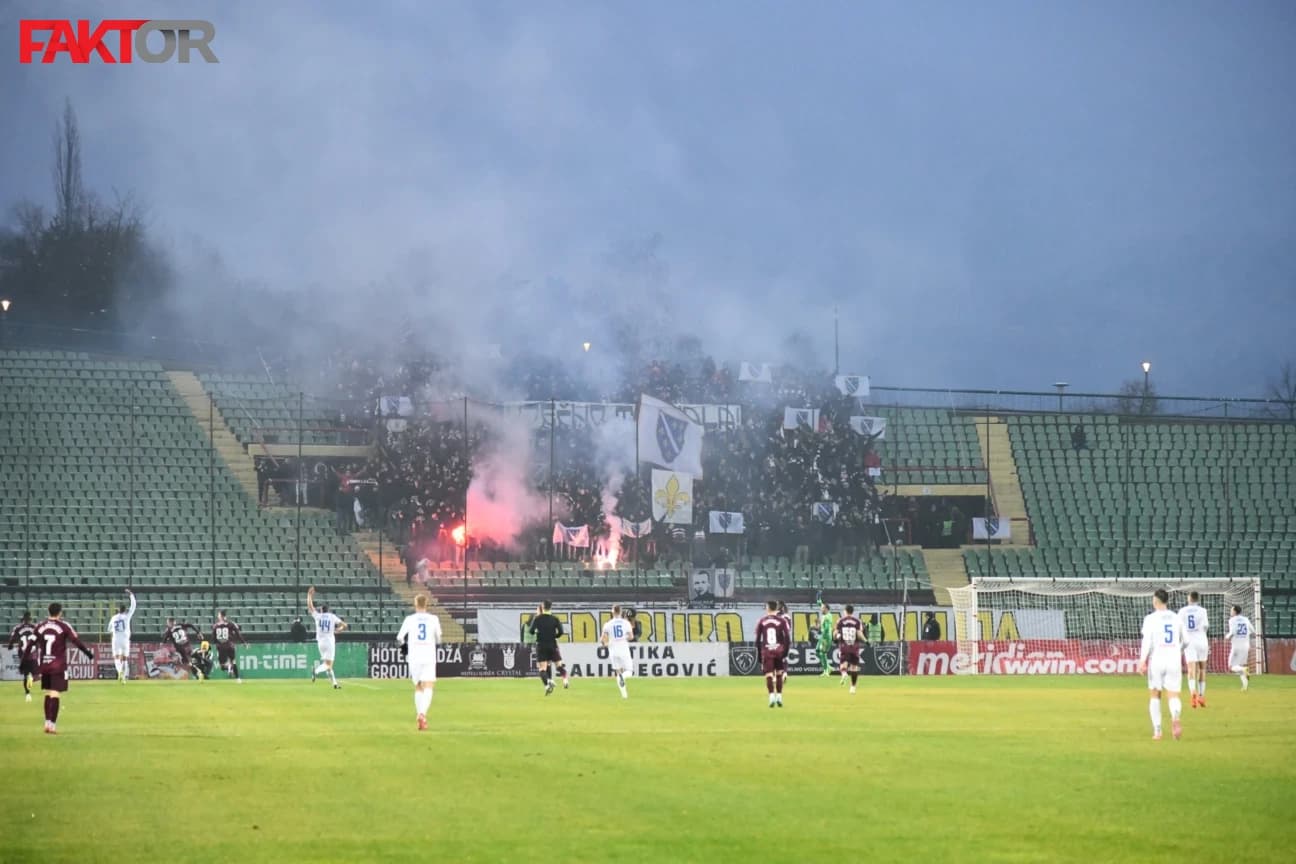 TOK UTAKMICA/ Sarajevo - Široki Brijeg 0:0, Borac - Željezničar 2:1