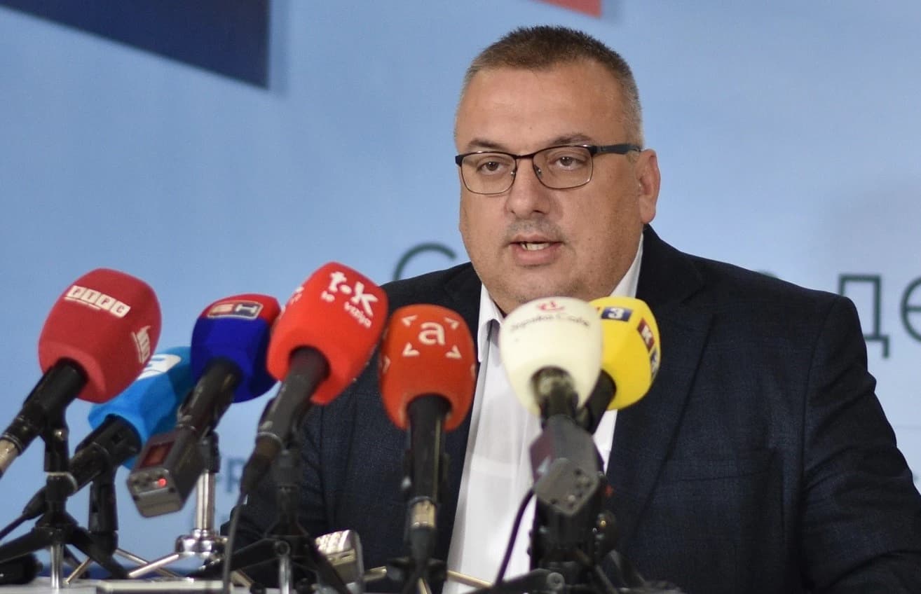 Vršilac dužnosti predsjednika SDS-a Jovica Radulović