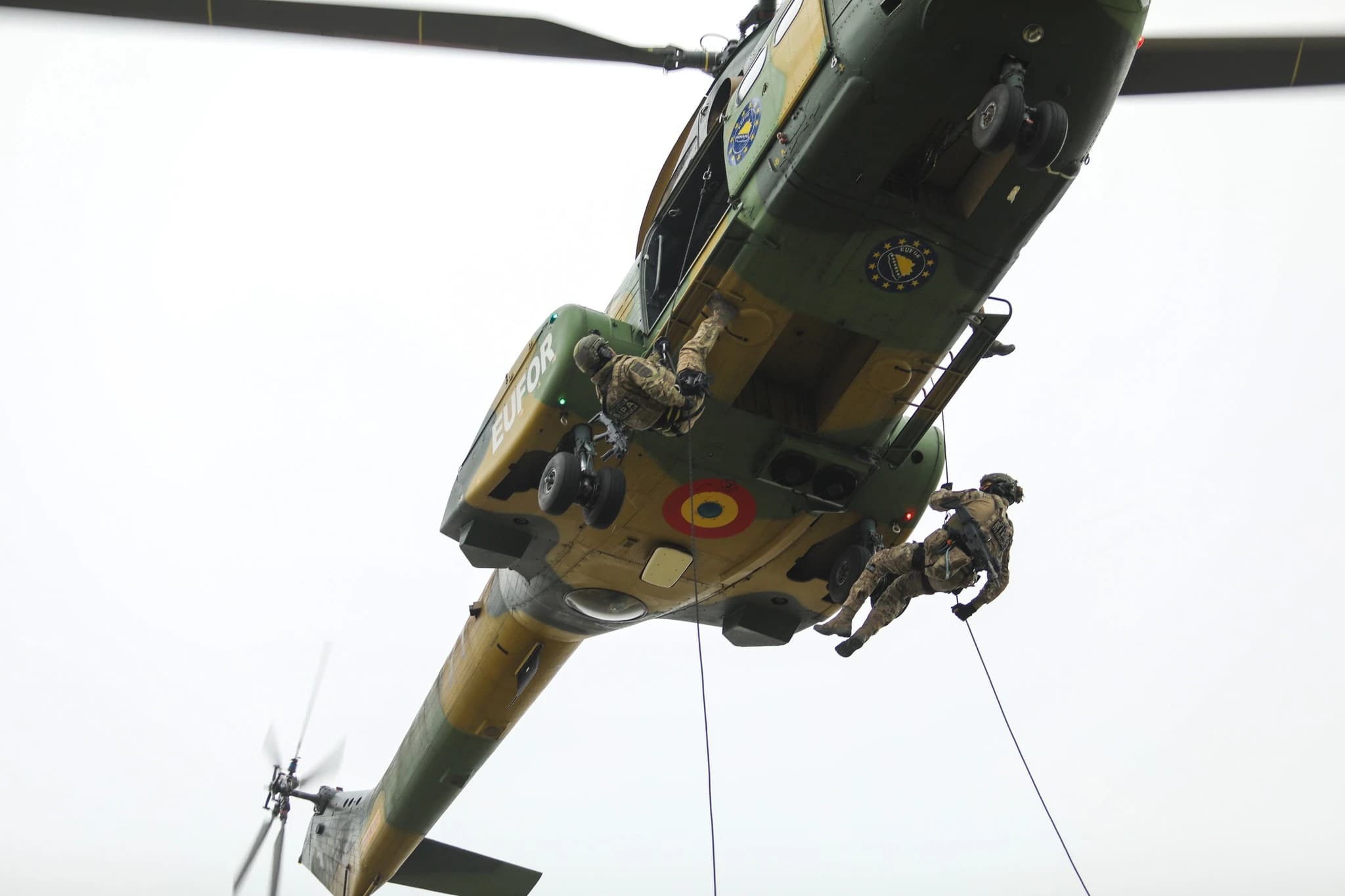 Prvi put EUFOR, zračne snage BiH i SIPA zajedno na obuci