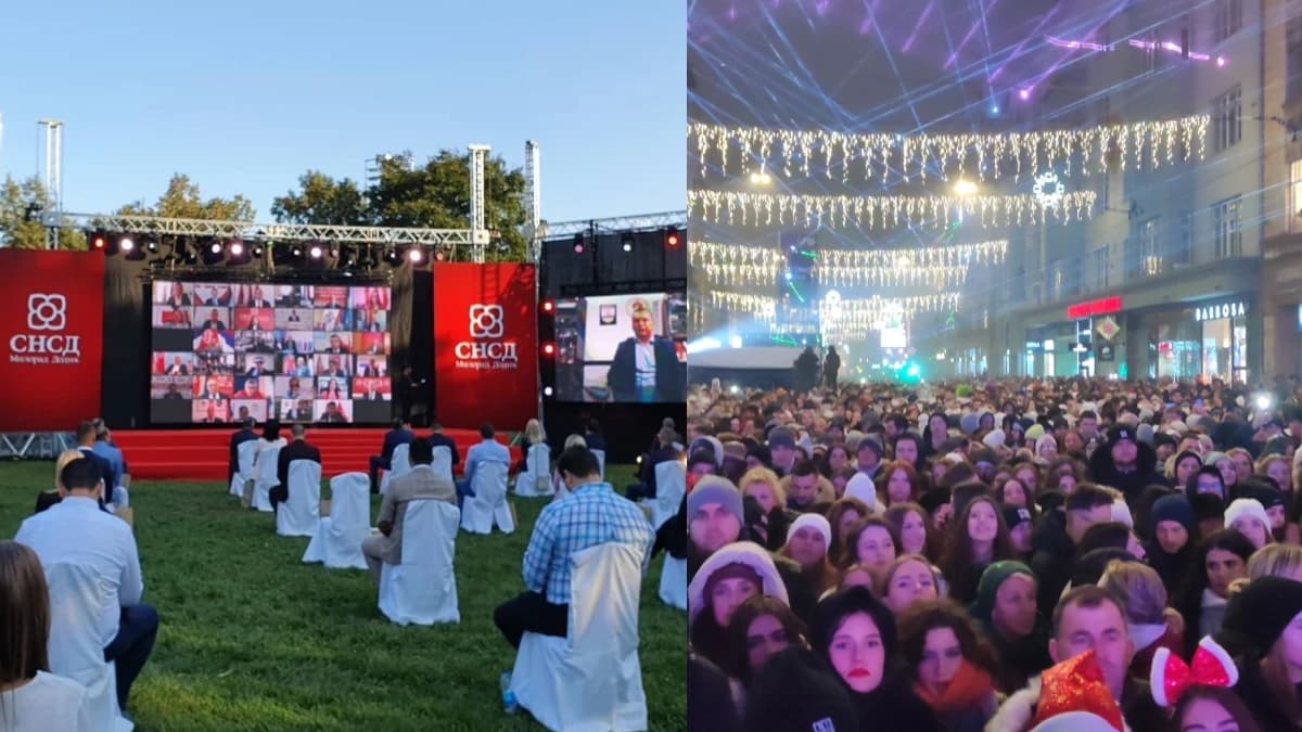 Firma koja je pružala usluge na SNSD-ovim skupovima i proslavi 9. januara, organizirat će i doček Nove godine u Sarajevu