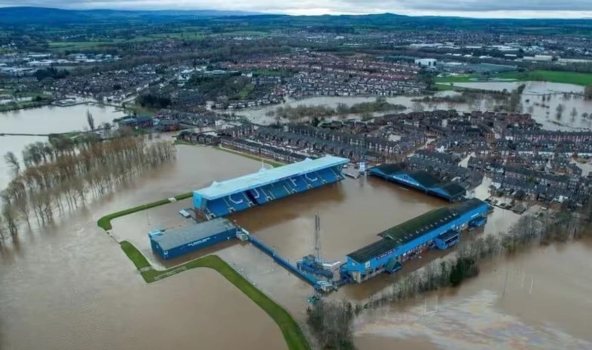 Brunton Park bude potopljen najmanje jednom godišnje
