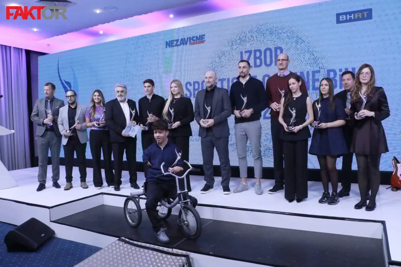 Izabrani najbolji sportisti BiH u 2025. godini