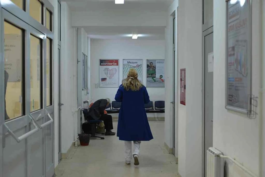 Ambulanta, ilustracija 