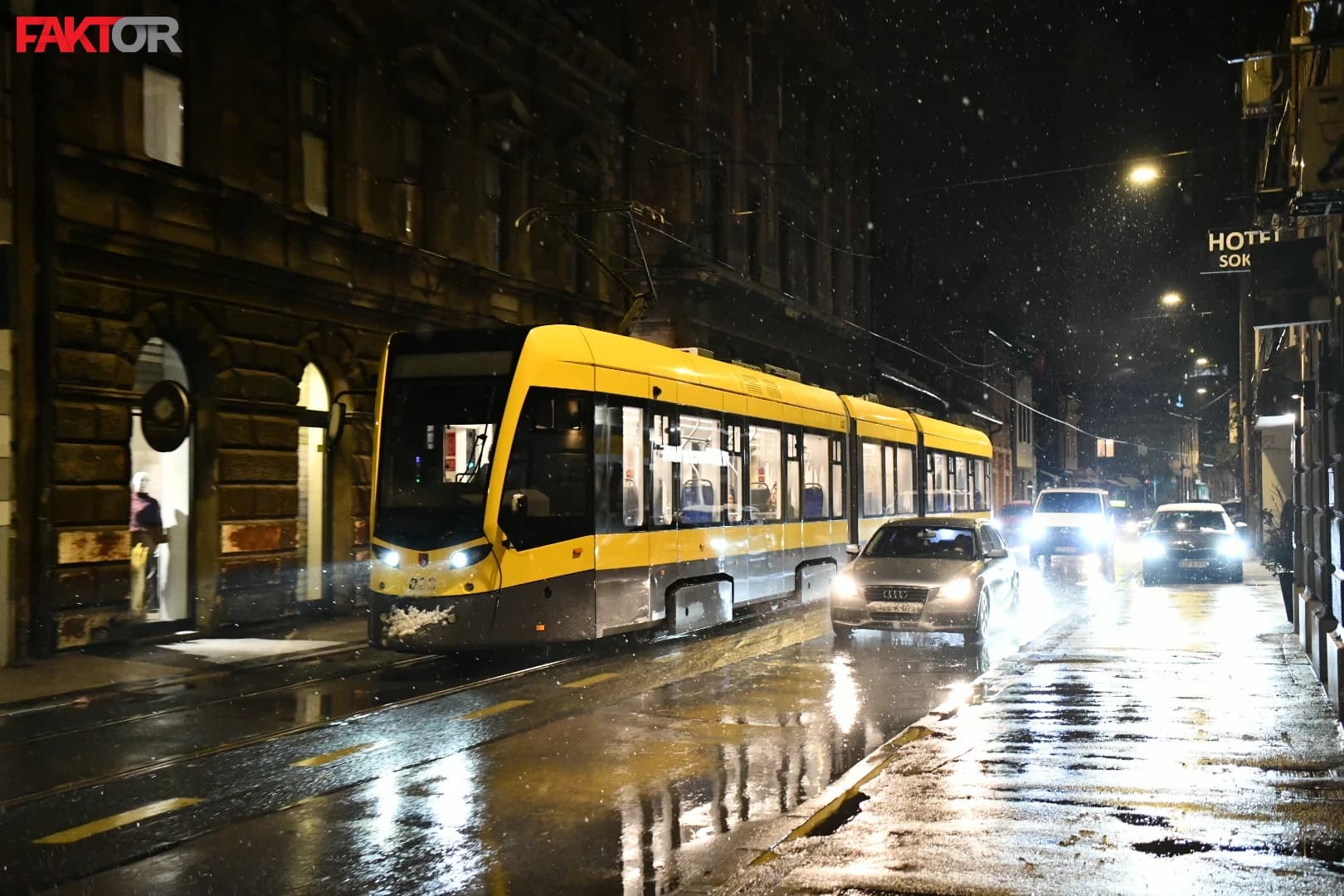 Noćni prijevoz na relaciji Ilidža - Baščaršija umjesto tramvajima nakon ponoći autobusima