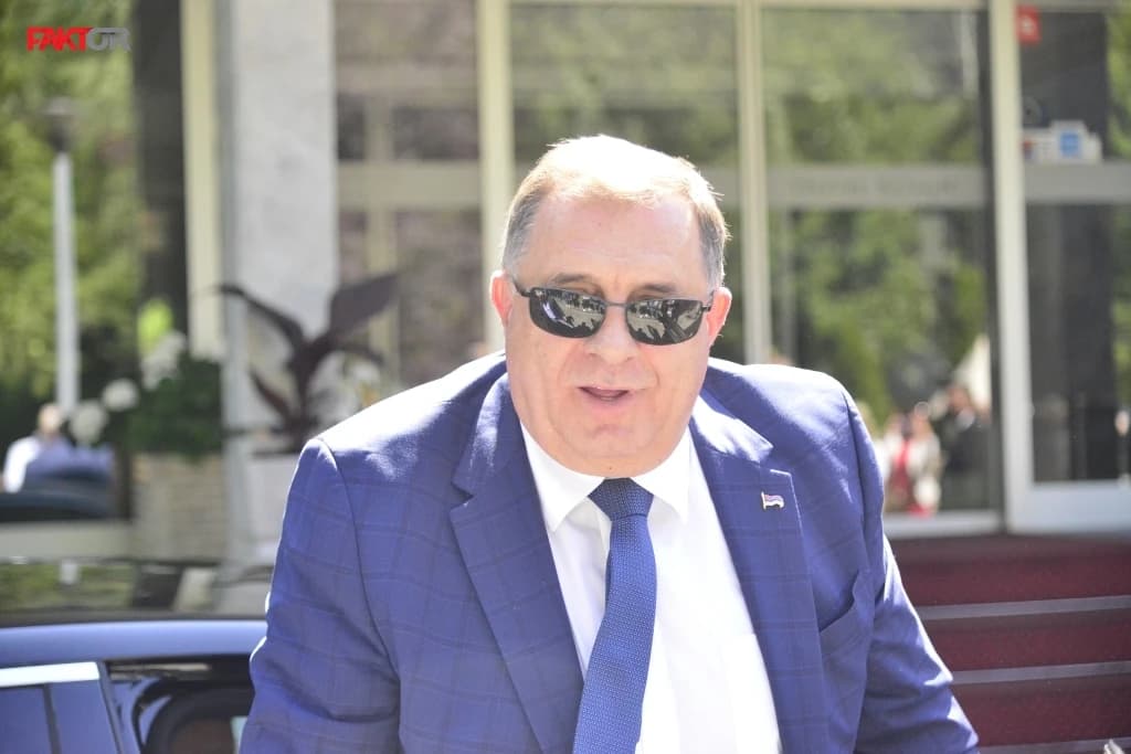 Dodik uoči sastanka u Konjicu 30. juna 2023.