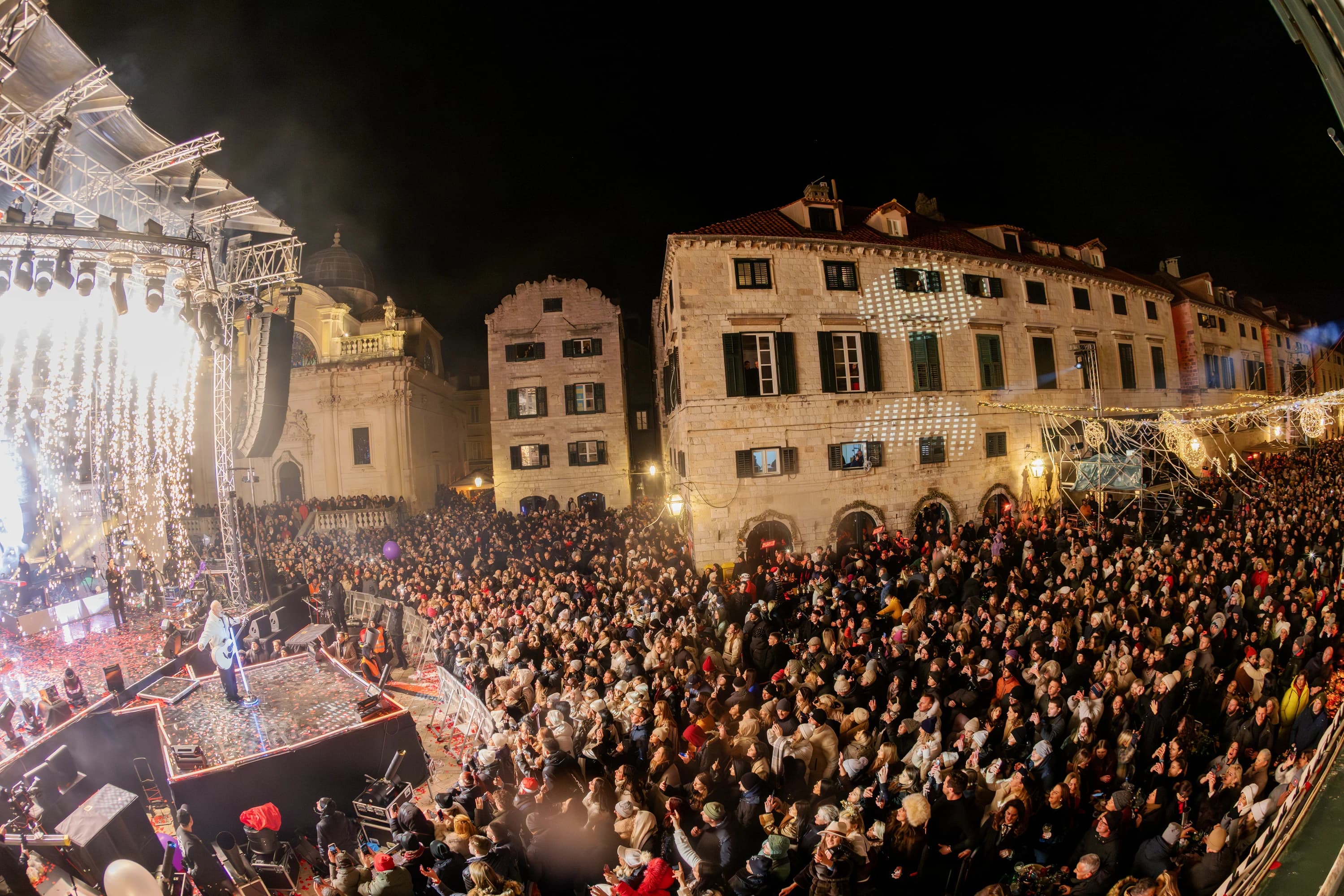 Doček Nove godine u Dubrovniku