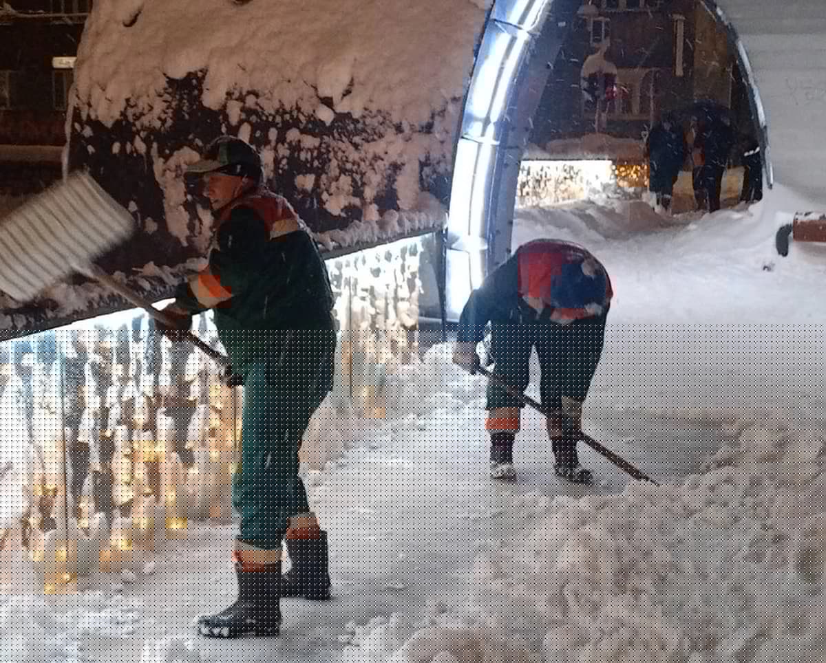 Čišćenje snijega u Sarajevu