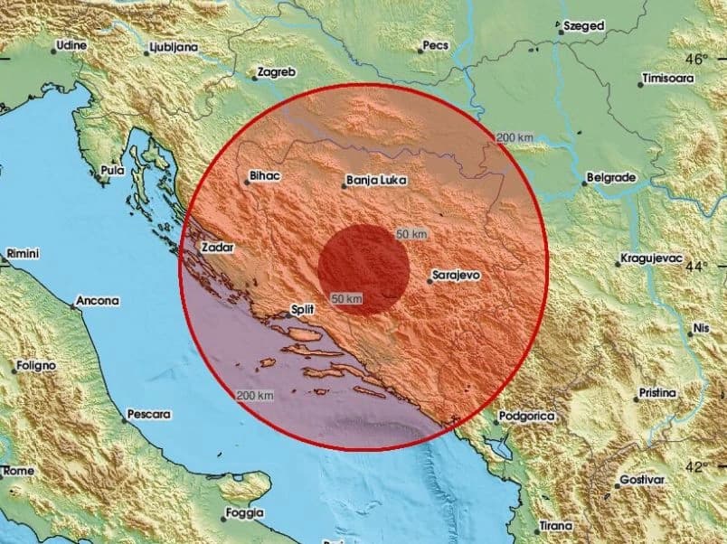 Stanovnike Bugojna uzmemirio zemljotres