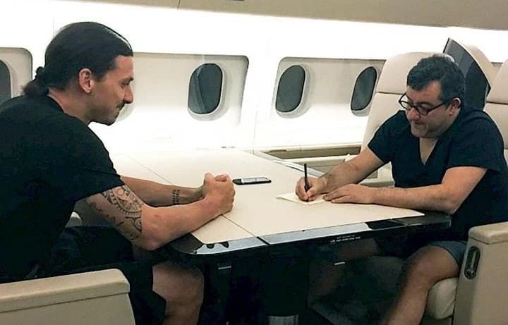 Zlatan Ibrahimović i Mino Raiola
