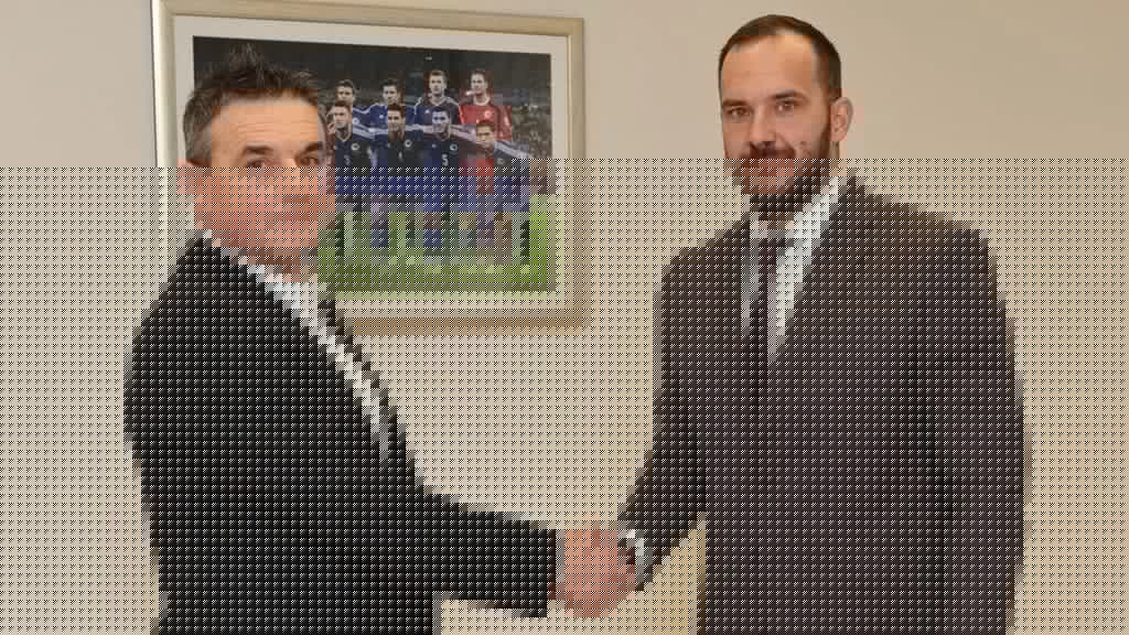 Čeferin sa prvim čovjekom Saveza Vicom Zeljkovićem