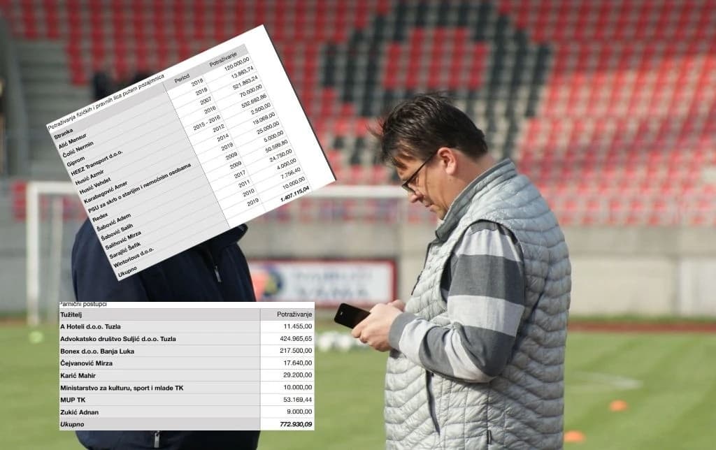 Crno na bijelo: Pogledajte trenutno stanje u FK Sloboda, osnovan novi klub