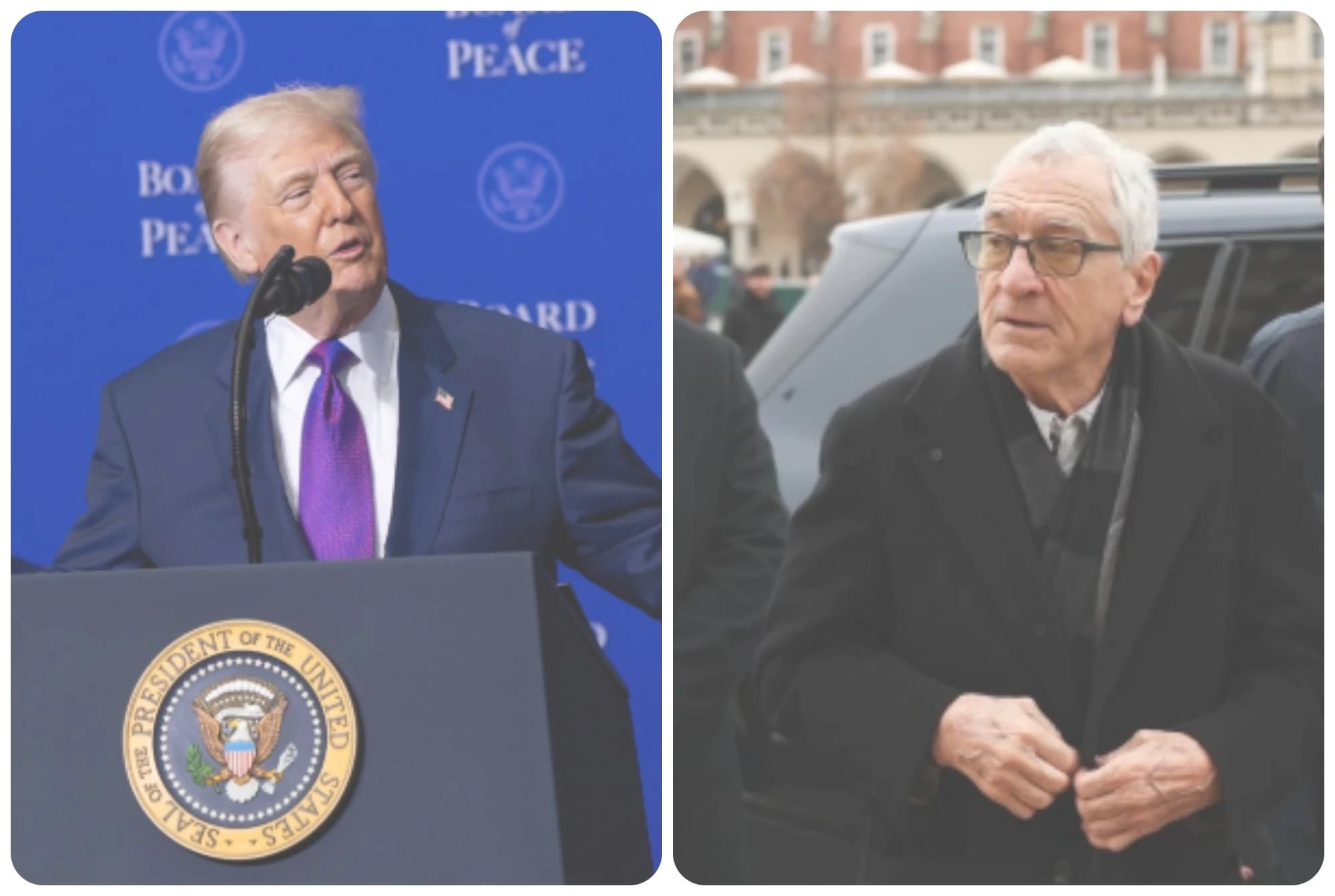 Trump vs De Niro