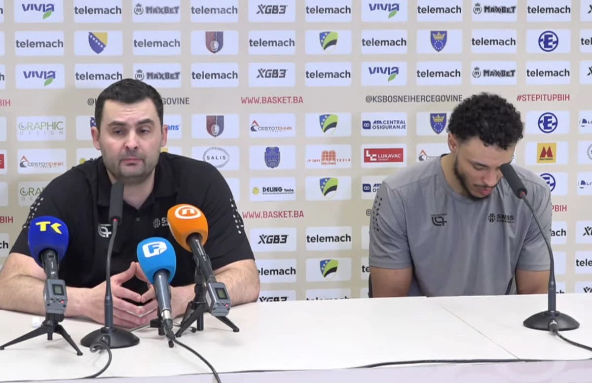 Švicarci se na pressu u Mejdanu pojavili snuždeni: U šoku smo, sve ostalo je iza toga