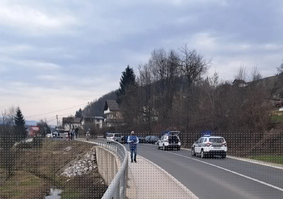 S mjesta nesreće u mjestu Draga