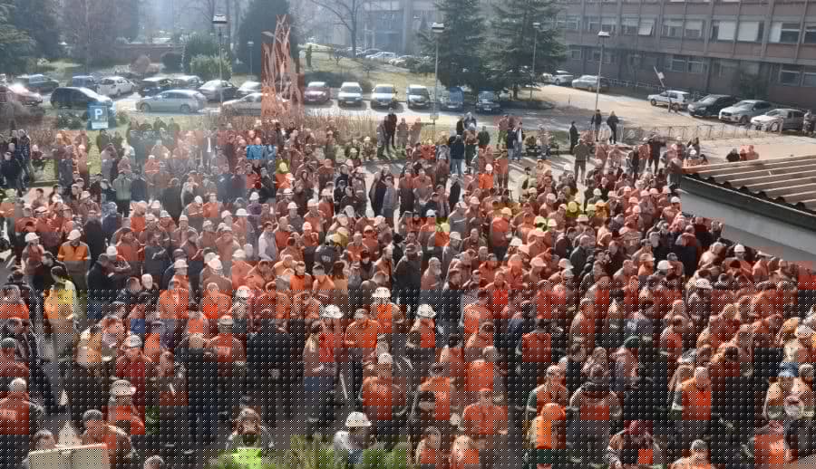 Radnici Nove željezare Zenica