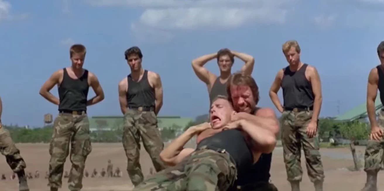 Scena iz filma "Delta Force 2"