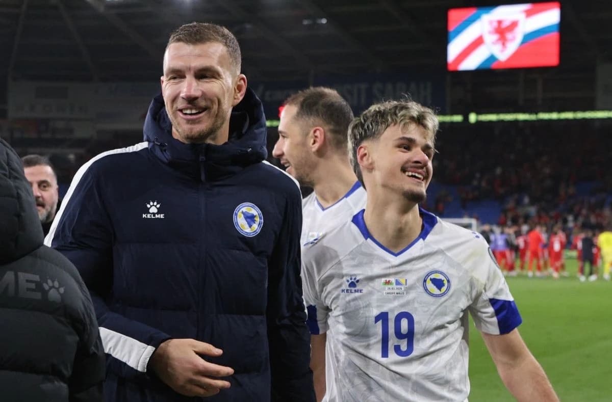 Edin Džeko i Kerim Alajbegović