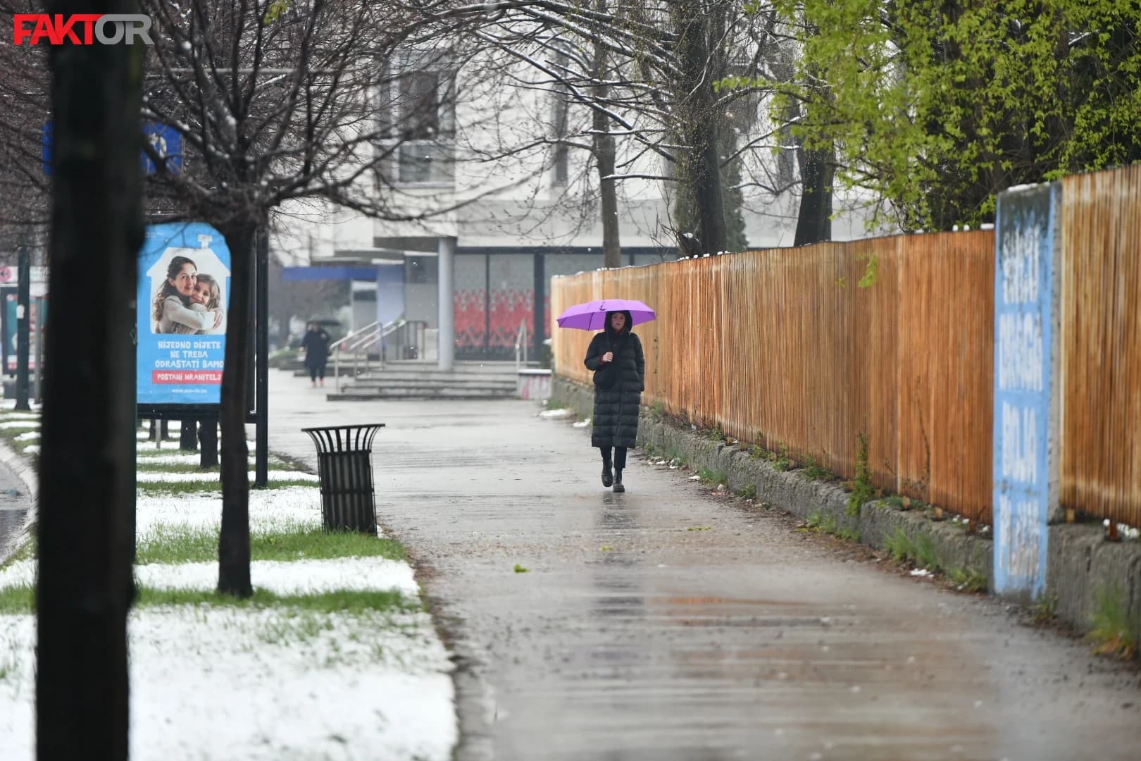 U Bosni danas oblačno, još uvijek se ne opraštamo sa snijegom, jutro u Hercegovini vedro