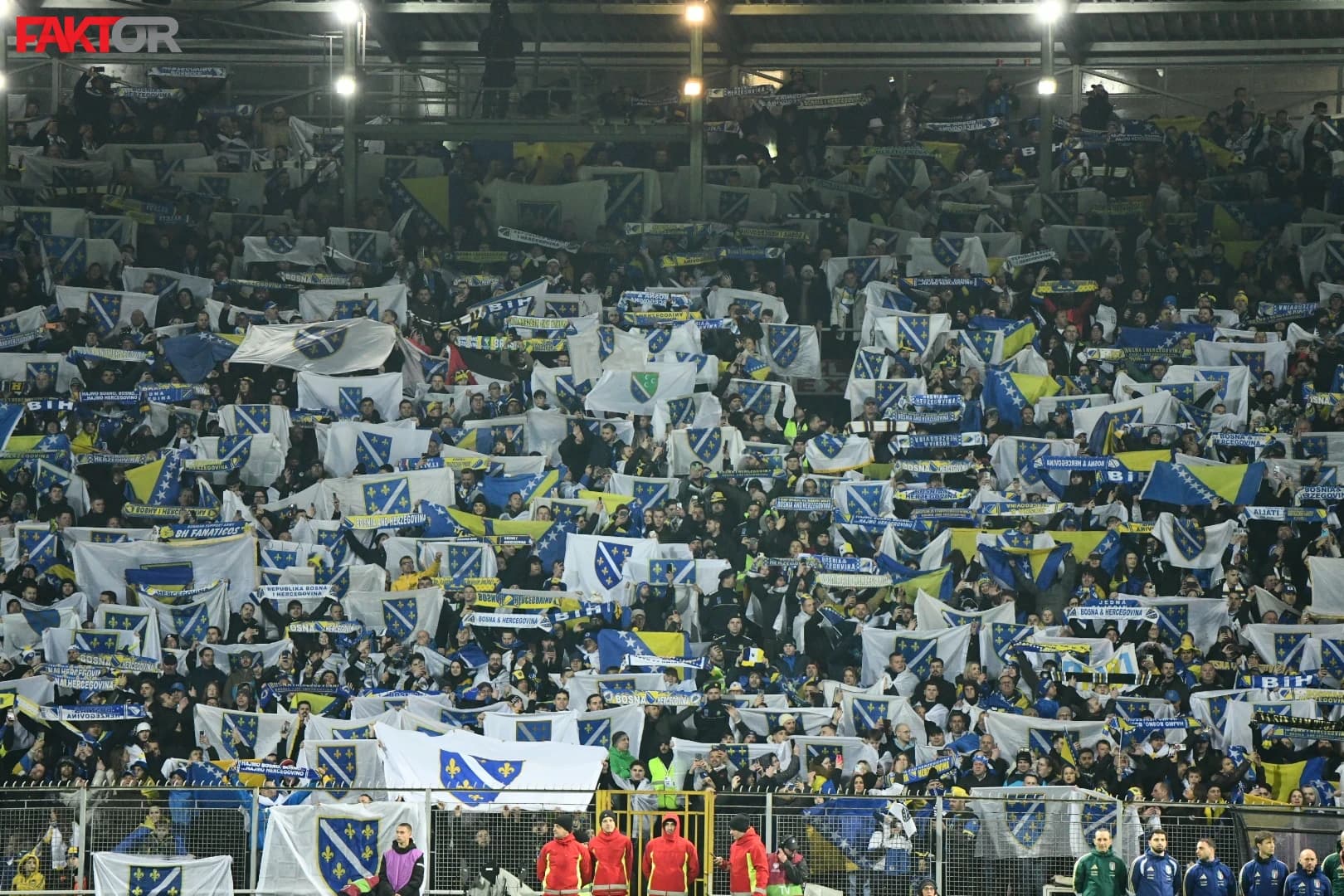 UEFA objavila koliko navijača je bilo na Bilinom polju