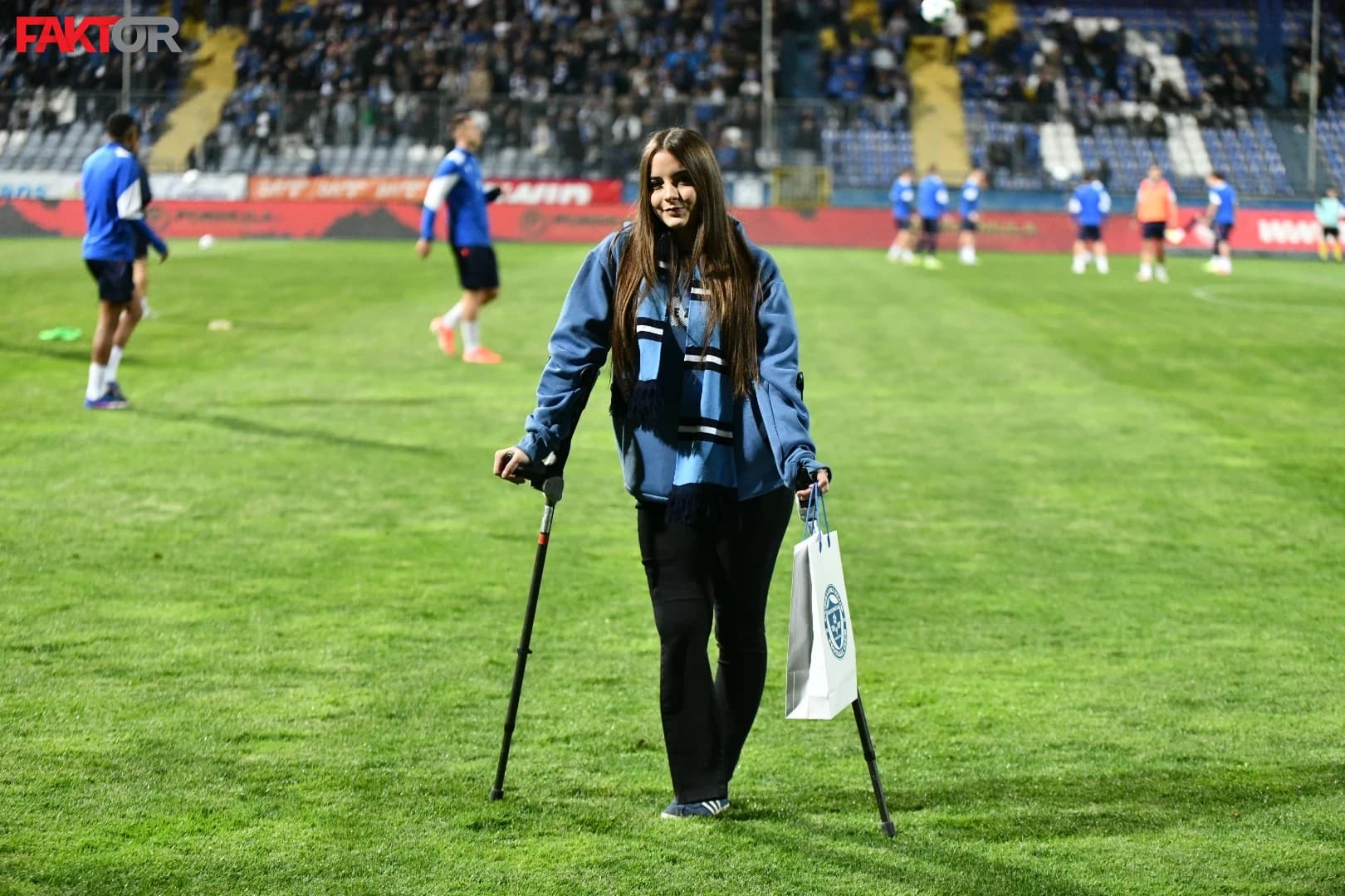 Emotivni trenuci na Grbavici: Heroina Ella Jovanović uz Želju protiv Posušja
