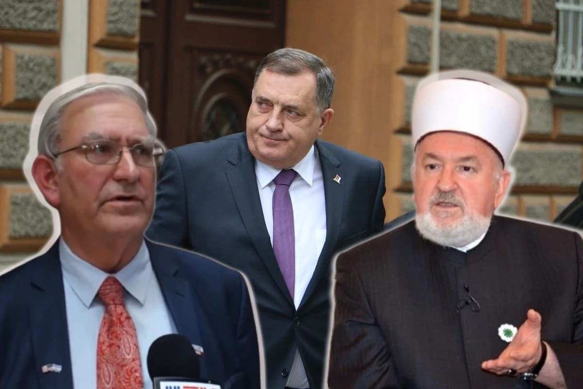 Marc Zell, Milorad Dodik i Mustafa Cerić