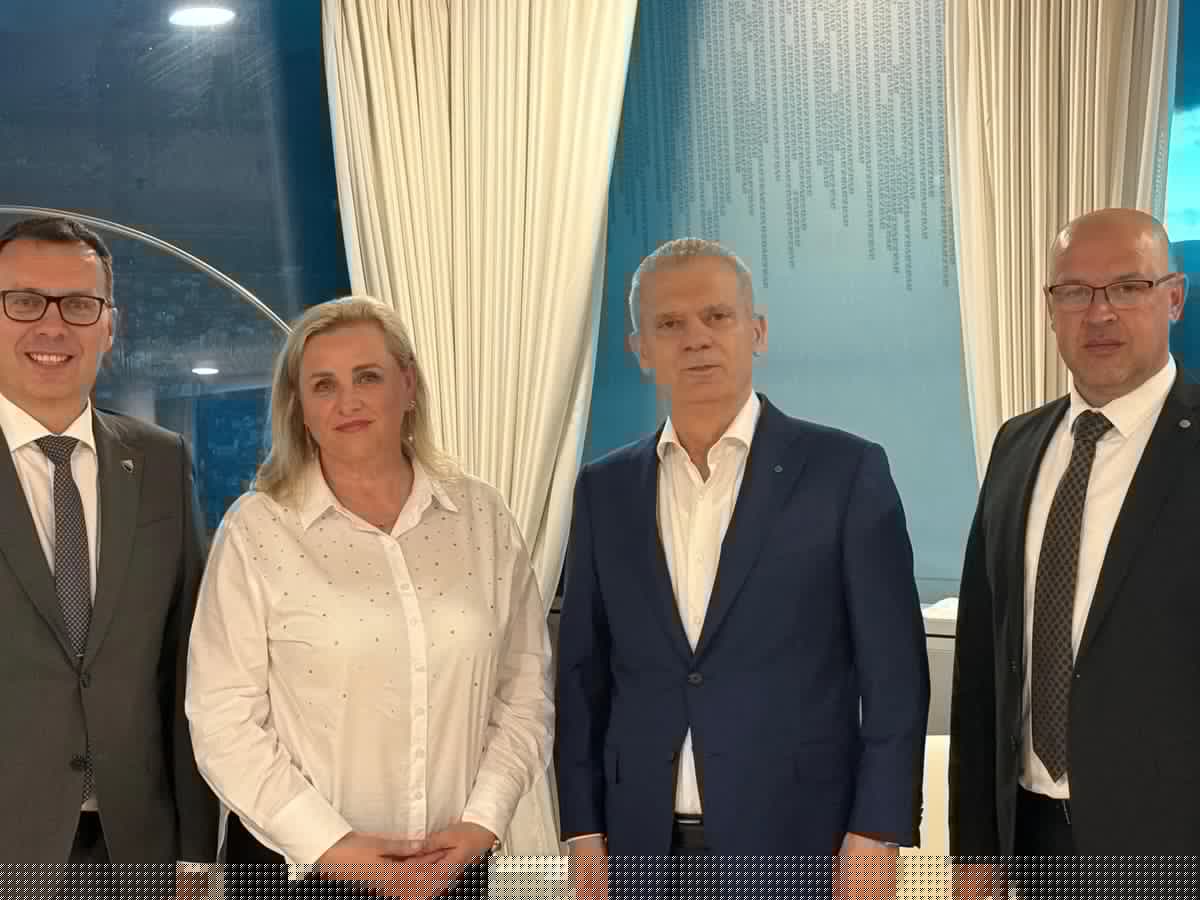 Begić s Radončićem, Džindićem i Salihovićem