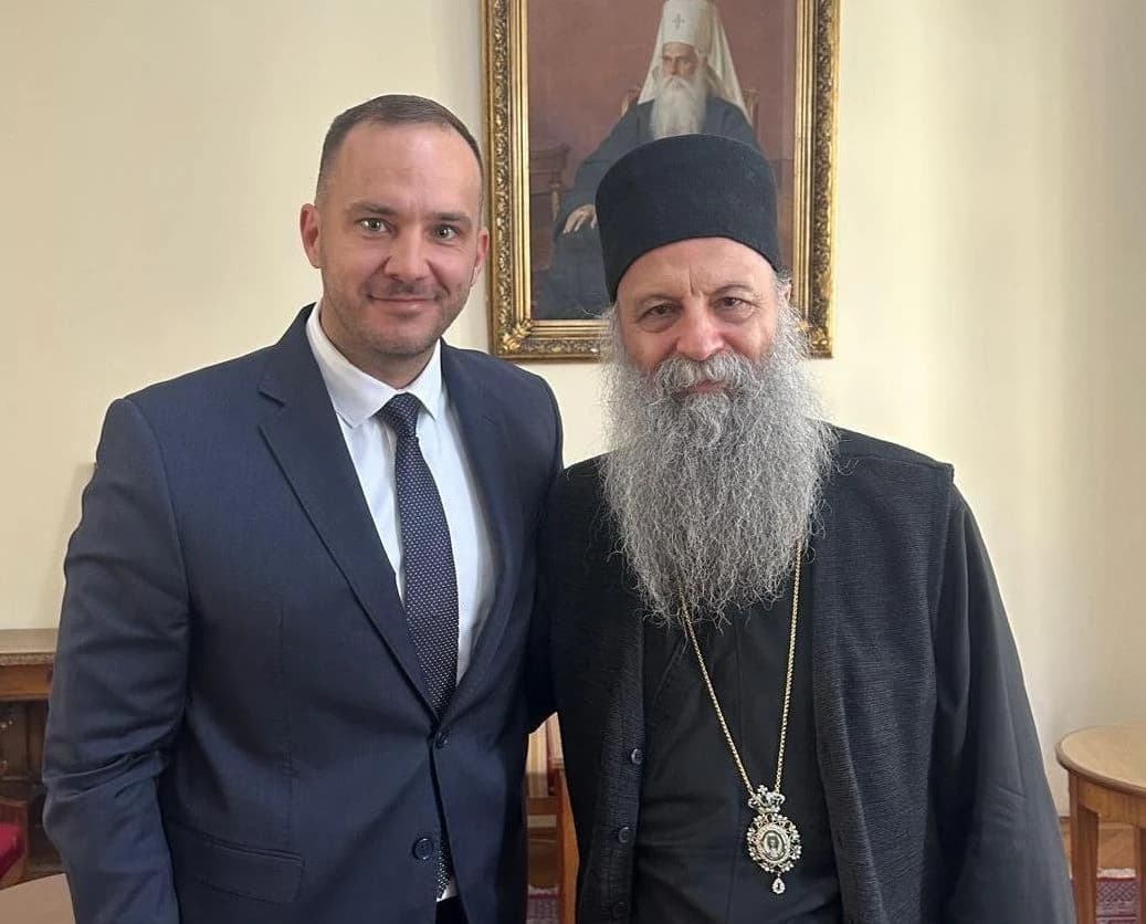 Vico Zeljković kod patrijarha Porfirija: "Ovakvo nadahnuće može dati samo naš duhovni vođa"