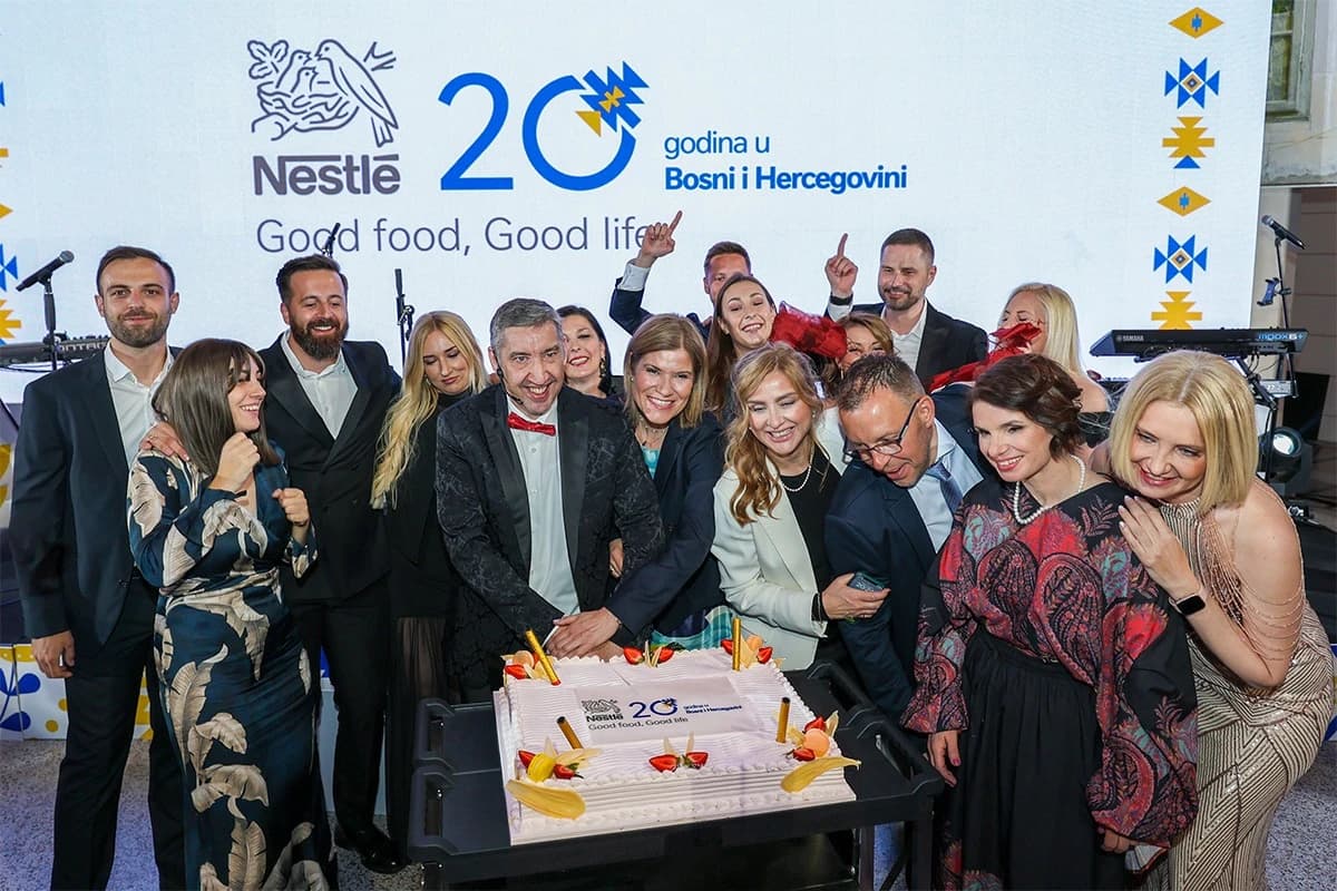 Nestlé obilježio 20 godina poslovanja u Bosni i Hercegovini