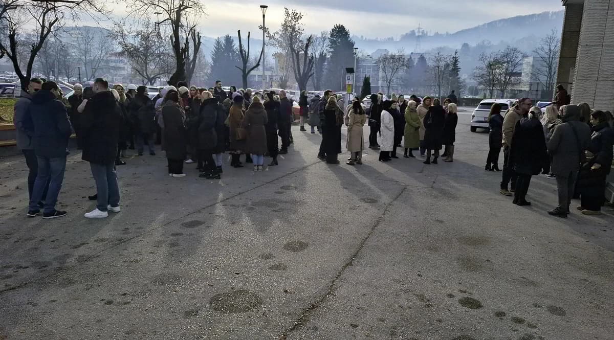 Jedan od protesta zaposlenih u pravosuđu
