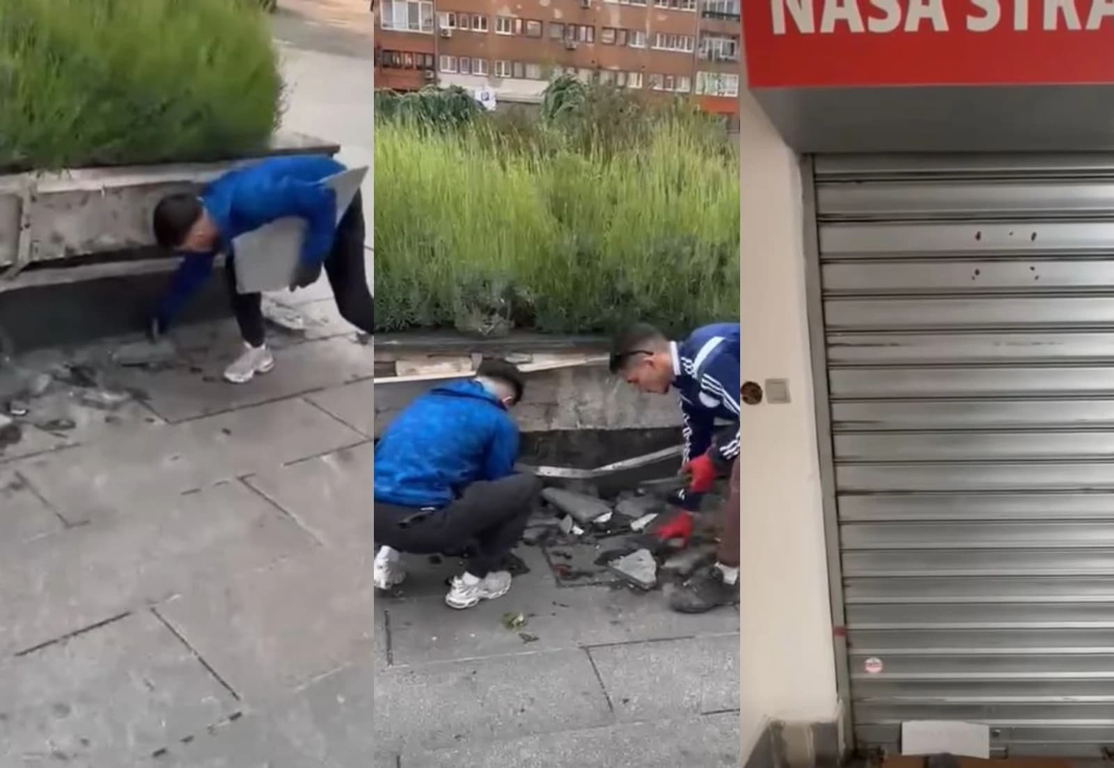 Građani čistili ispred Narodnog pozorišta u Sarajevu pa ostavili "poklon" pred vratima Naše stranke