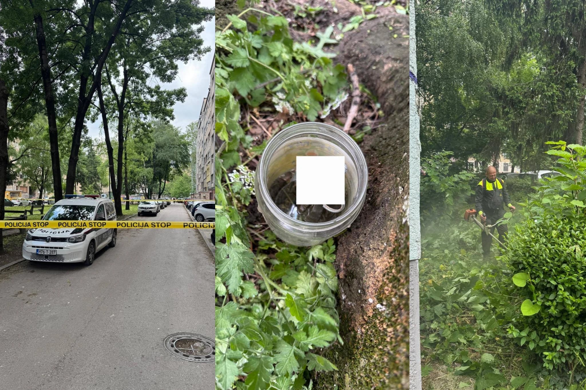 Neko je na Grbavici ostavio ručnu bombu u tegli, pronašli su je radnici KJKP Park