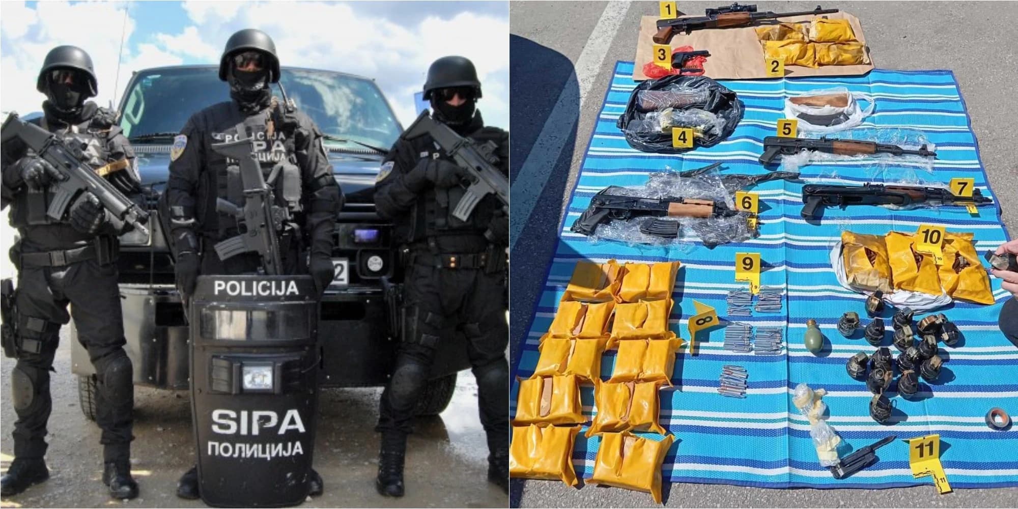SIPA u Banjoj Luci uhapsila trgovca oružjem, pogledajte šta su zaplijenili