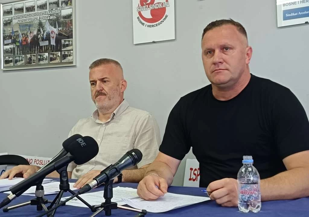 Press konferencija Sindikata radnika NŽZ-a