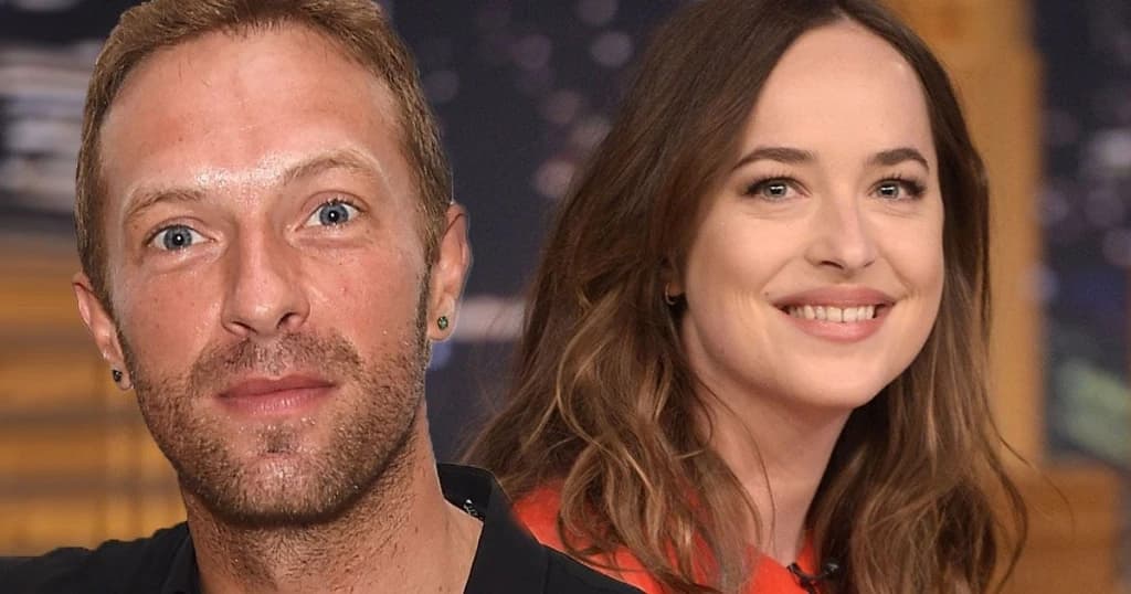 Chris Martin i Dakota Johnson