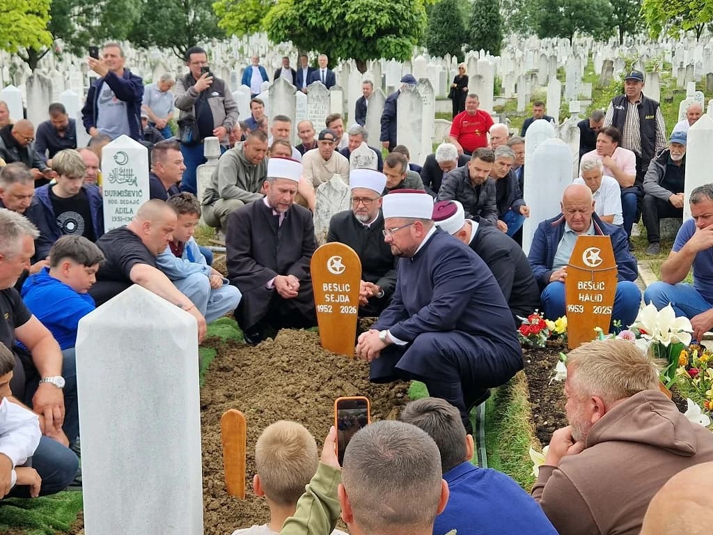 Sejda Bešlić ukopana na sarajevskom groblju Bare