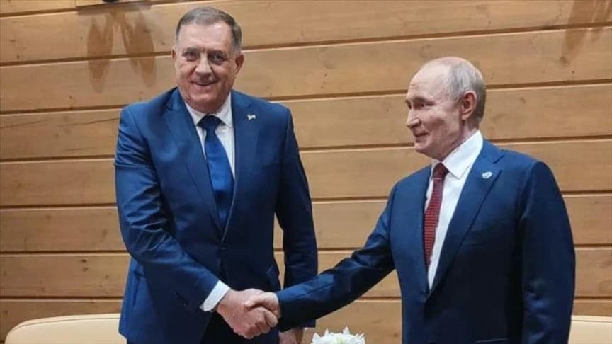 Milorad Dodik i Vladimir Putin