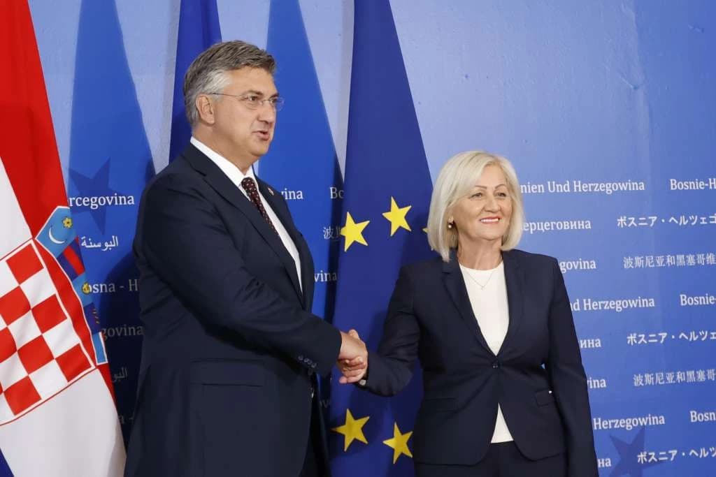 Plenković danas u Sarajevu, s Krišto potpisuje ugovor o graničnim prijelazima